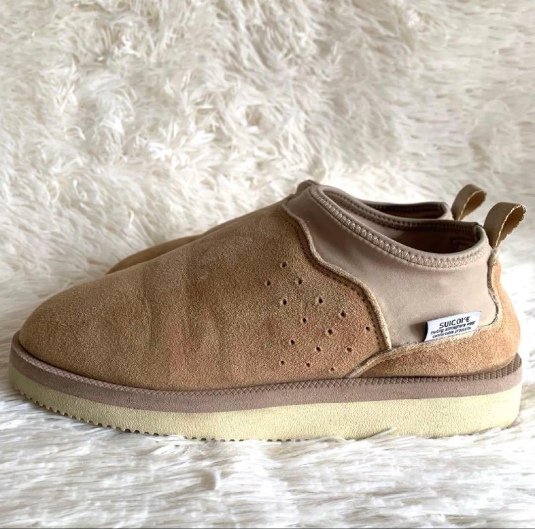 なおぼう様SUICOKEスイコック ムートン スリッポン サボ25cm