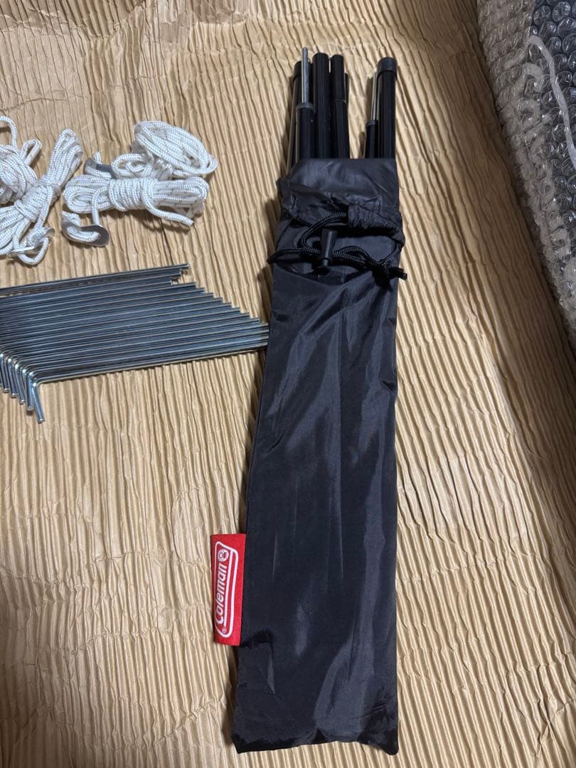 新古品ColemanツーリングドームLX + ヘキサタープMDX+基本4点セット