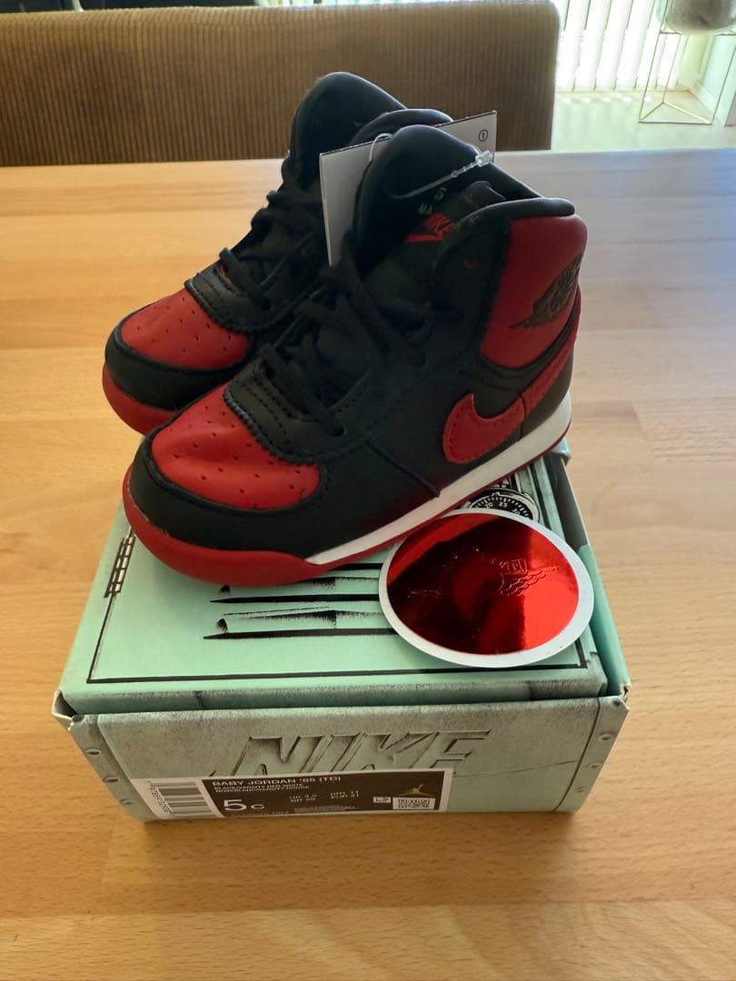 スニーカー Nike TD Air Jordan 1 Retro High 85 Bred
