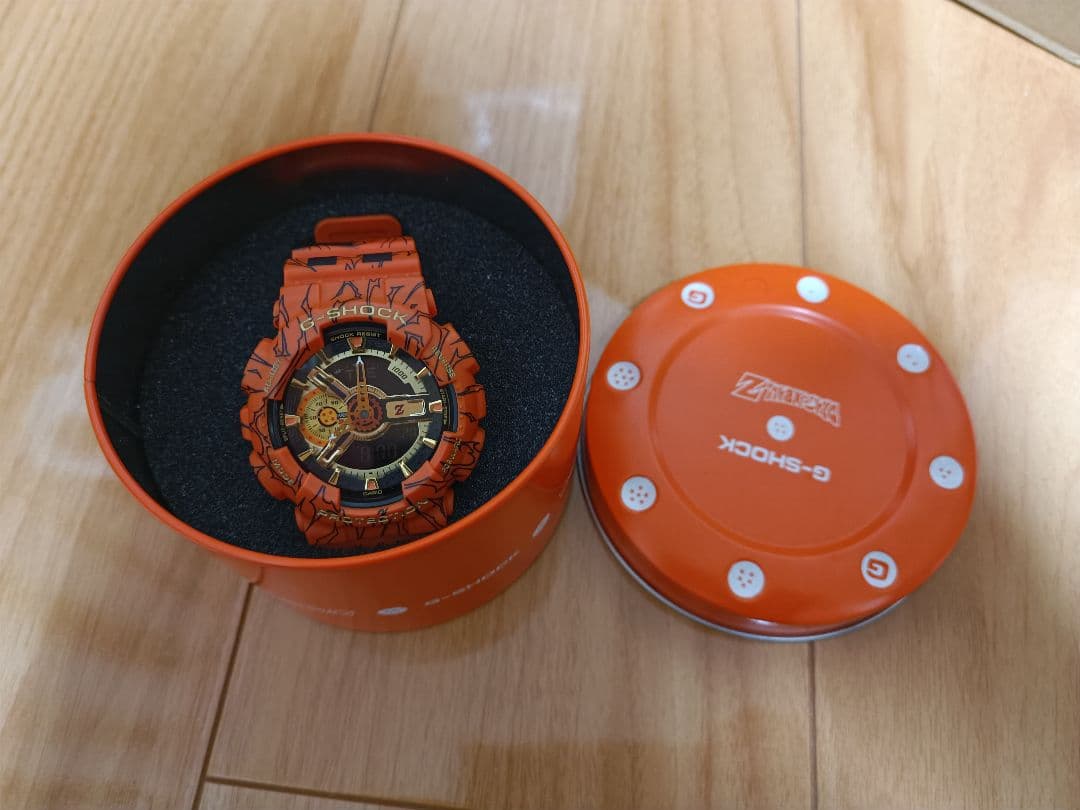 g-shock ドラゴンボールZ コラボ GA-110JDB-1A4JR