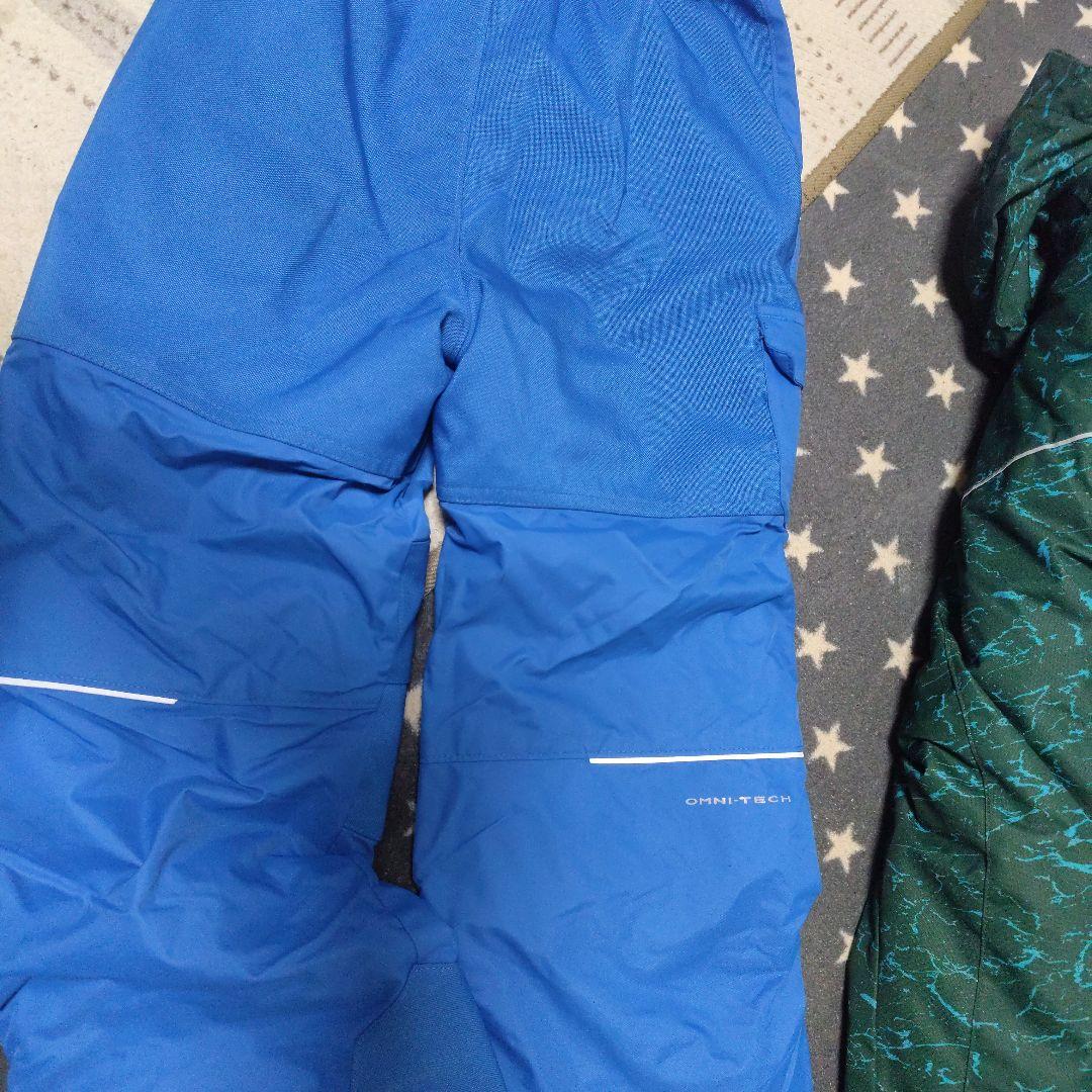 コロンビア　スキーウェア上下セット　ジュニアS 130くらい　美品