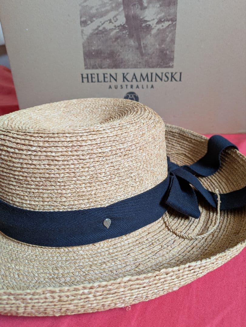 き*2様 【お値下げ】　ヘレンカミンスキー　ラフィアハット　（箱入り娘！）美品。