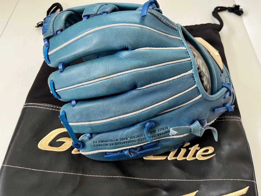 ミズノ グローブ Global Elite 青