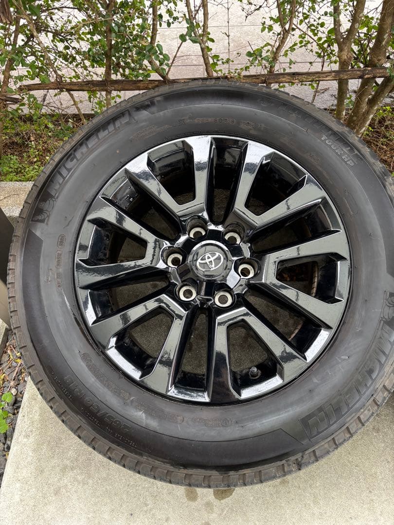 ランドクルーザープラド純正ホイールタイヤ