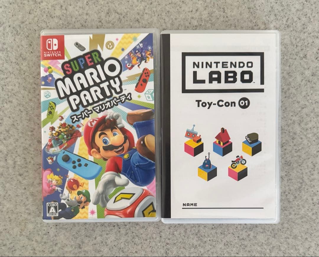Nintendo Switch ＋ 正規周辺機器7点＋スーパーマリオパーティー他