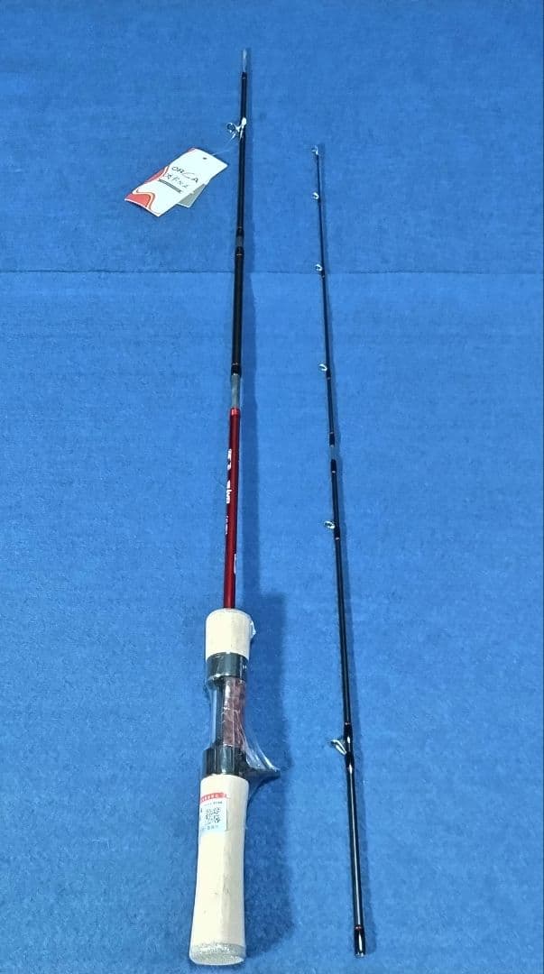 ロッドの長さが変えられるパックロッド 1.27mと1.44m ベイト 渓流 源流