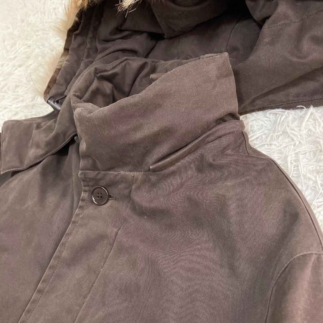 17015✨モンクレール 青タグ セザンヌ ダウンジャケット ファーフード 2