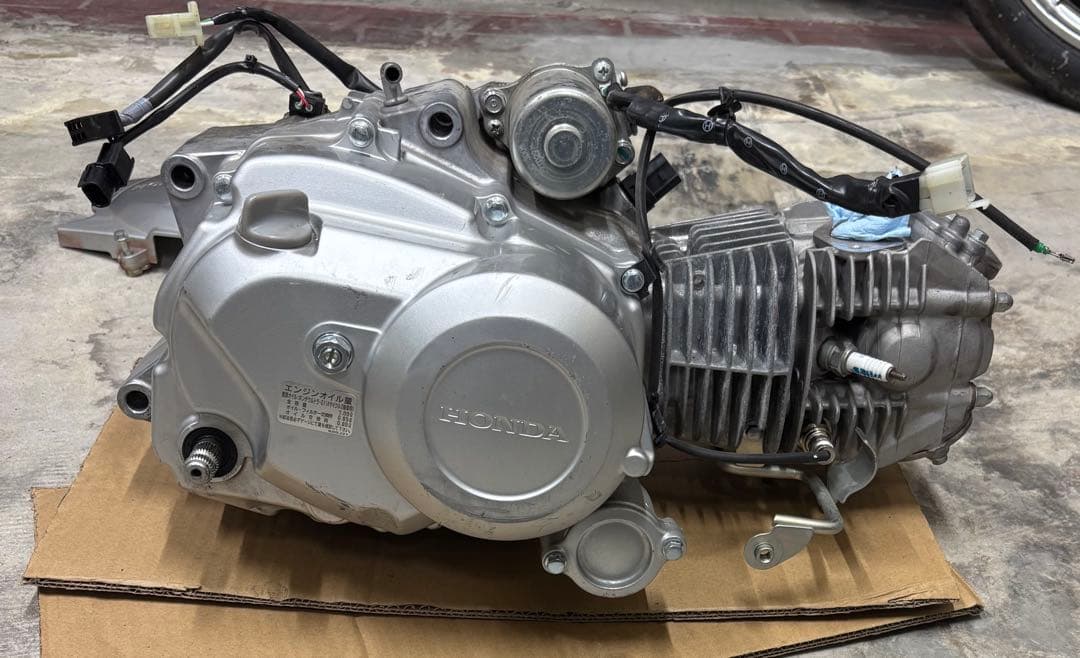 スーパーカブ110、22.純正エンジン