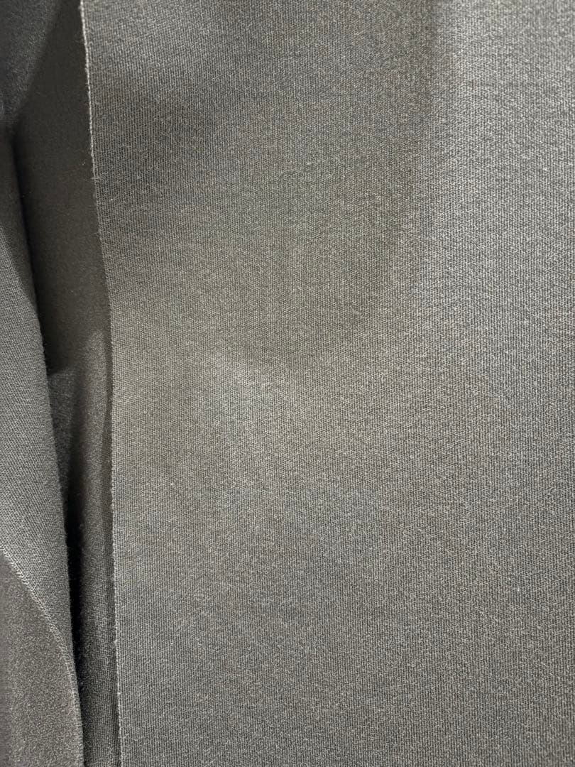 SOEJU ウール混ニットジレベスト　チャコール