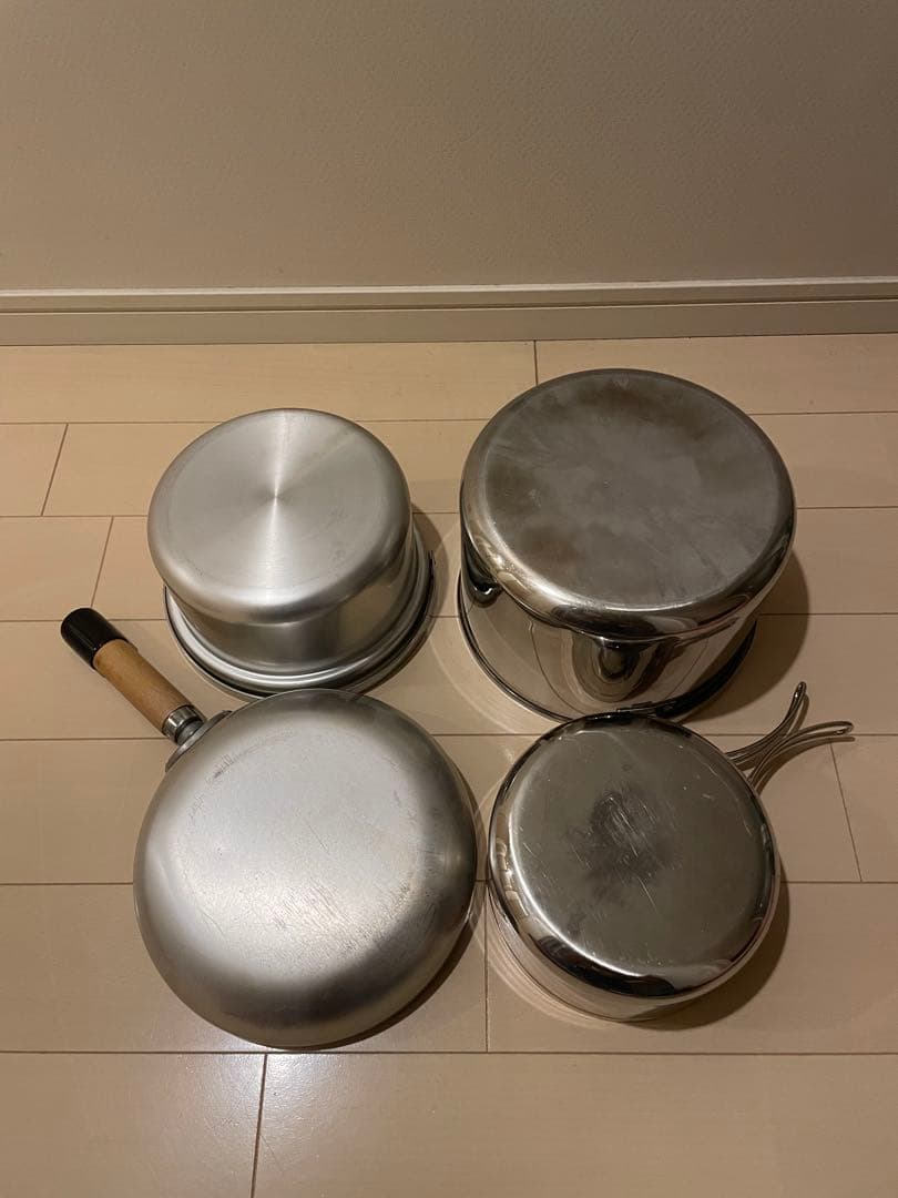 UNIFLAMEのクッカーfan5DX　5点セットです。 収納ケース付き