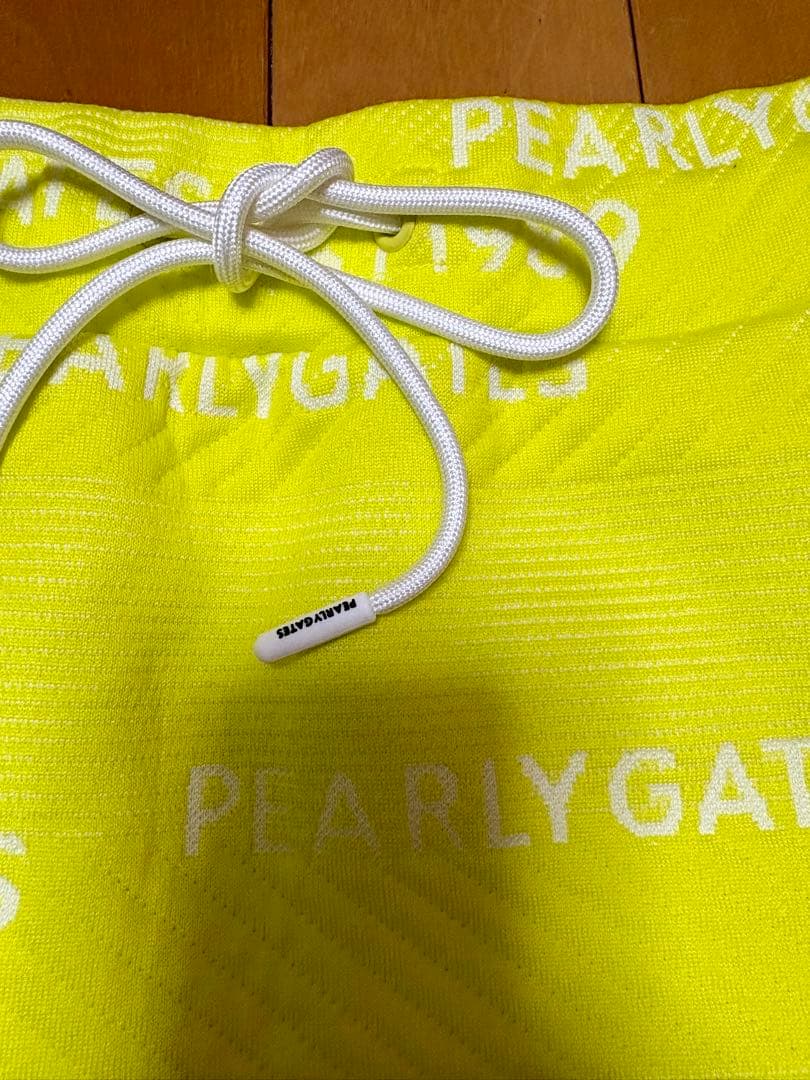 パーリーゲイツ セットアップ 上下 アウター パーカー スカート イエロー