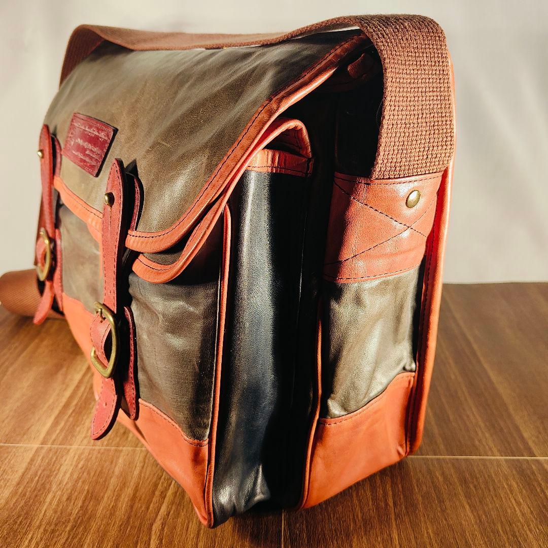 【極艶コードバン×ホースハイド】総馬革高級ビジネスバッグ　2way 日本製正規品