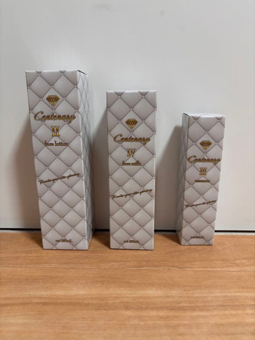 新品未開封　ダイアモンドライフ センティナリーシリーズ 化粧水、乳液、美容液