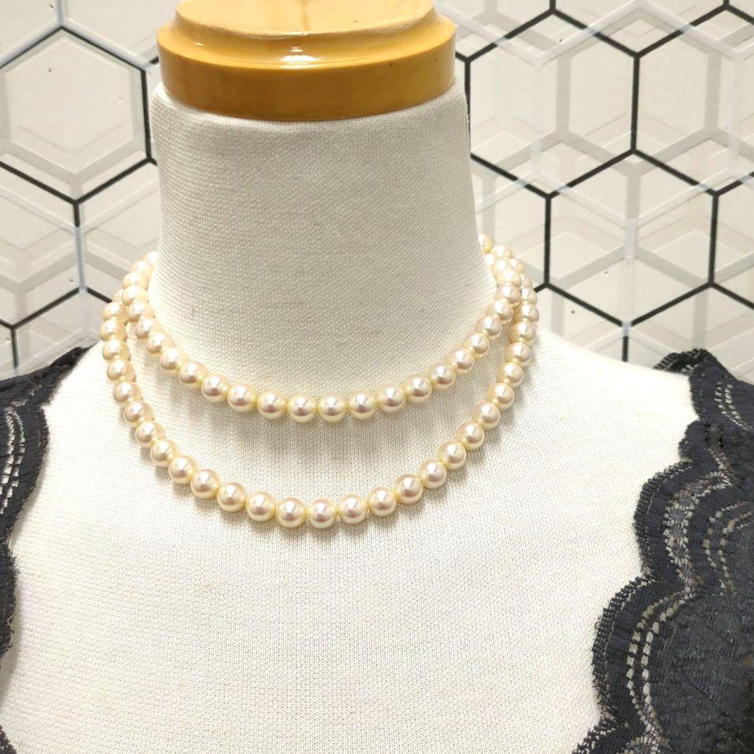 アコヤ本真珠8mm79cmロング