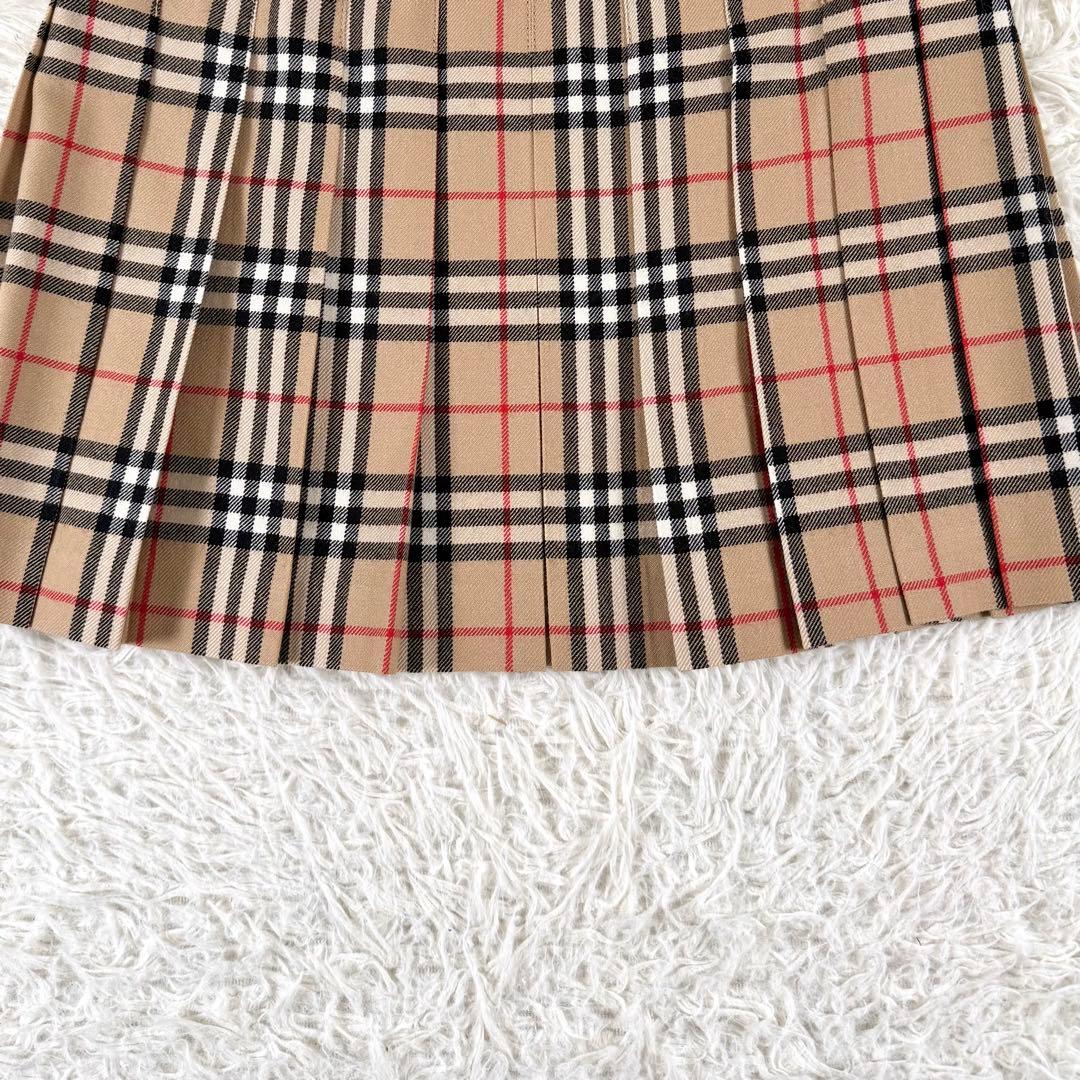 Y2K✨ バーバリーブルーレーベル ラップスカート ミニ ベルト ノバチェック