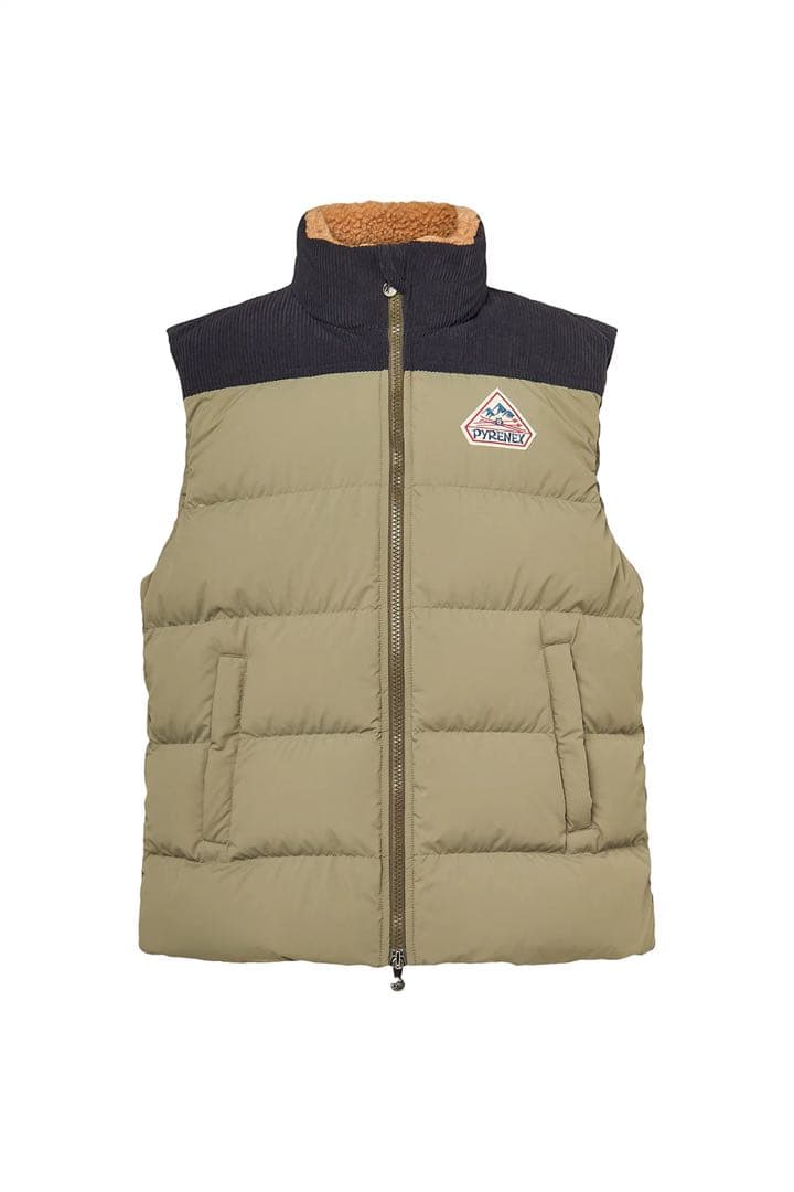 【新品未使用】ピレネックス レトロジョン ダウンベスト S