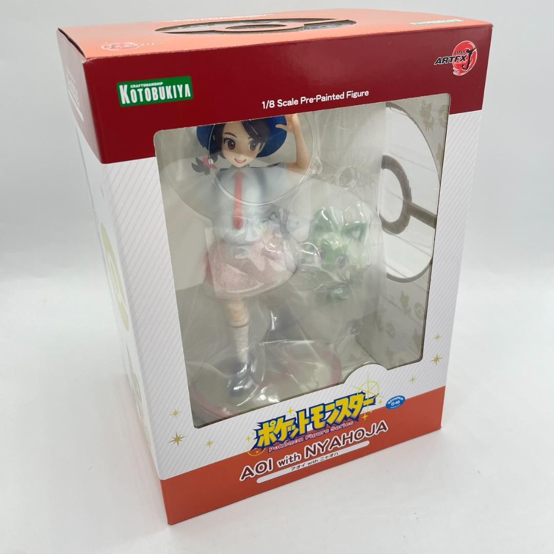 【未使用】ポケモン☆アオイ with ニャオハ☆1/8スケール☆ARTFX J