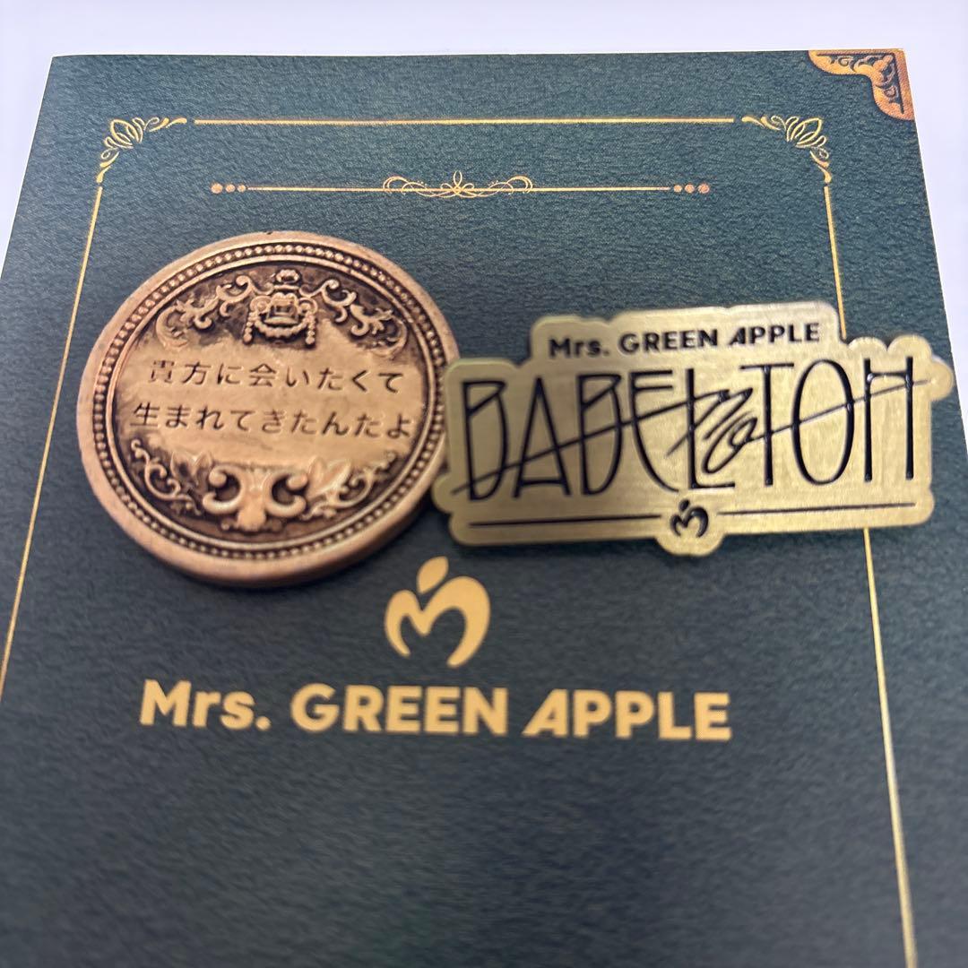 Mrs. GREEN APPLE ピンバッジ