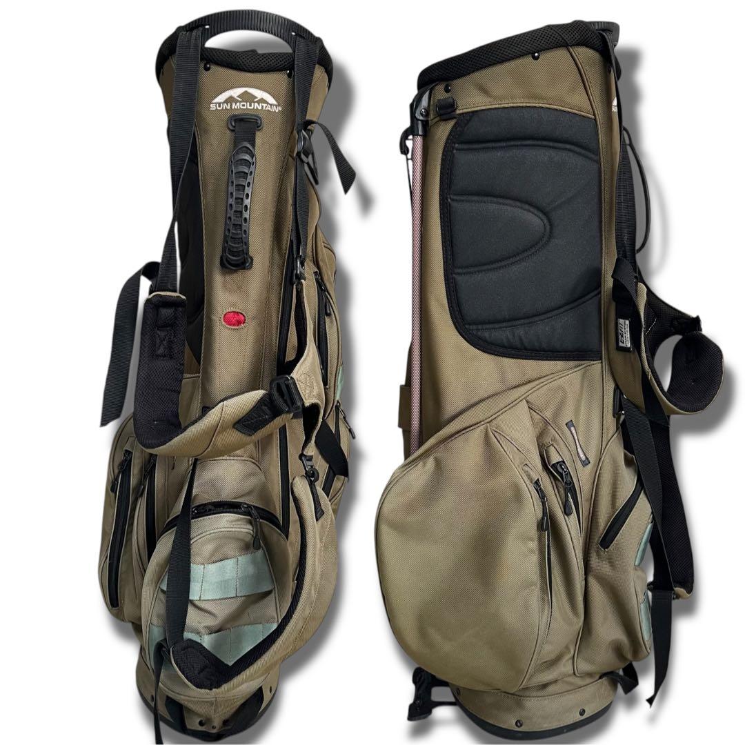 大人気 希少 ブリーフィング サンマウンテン コラボ スタンド キャディバッグ