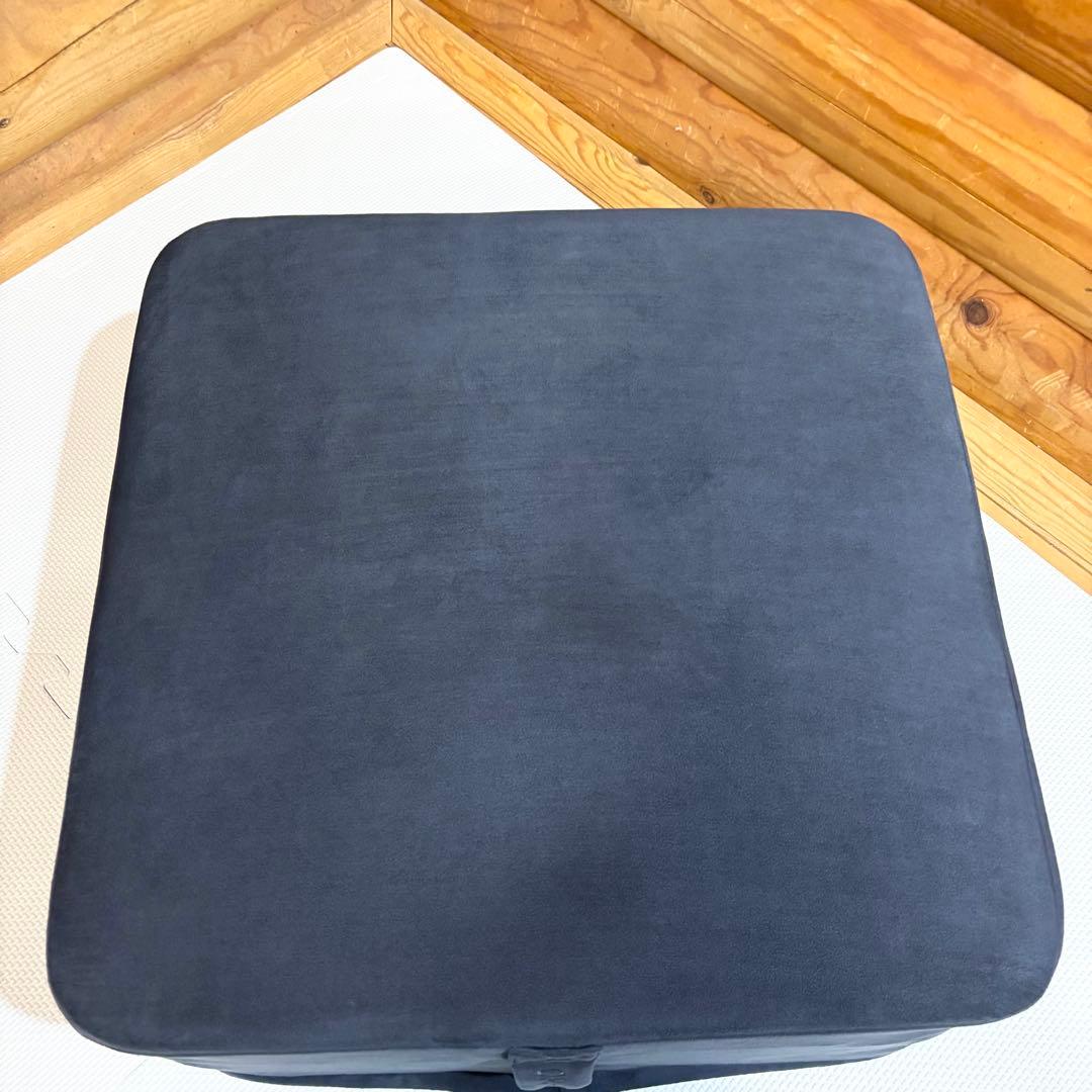 【美品】OPPOMAN オッポマン トランポリン ネイビー スウェード生地