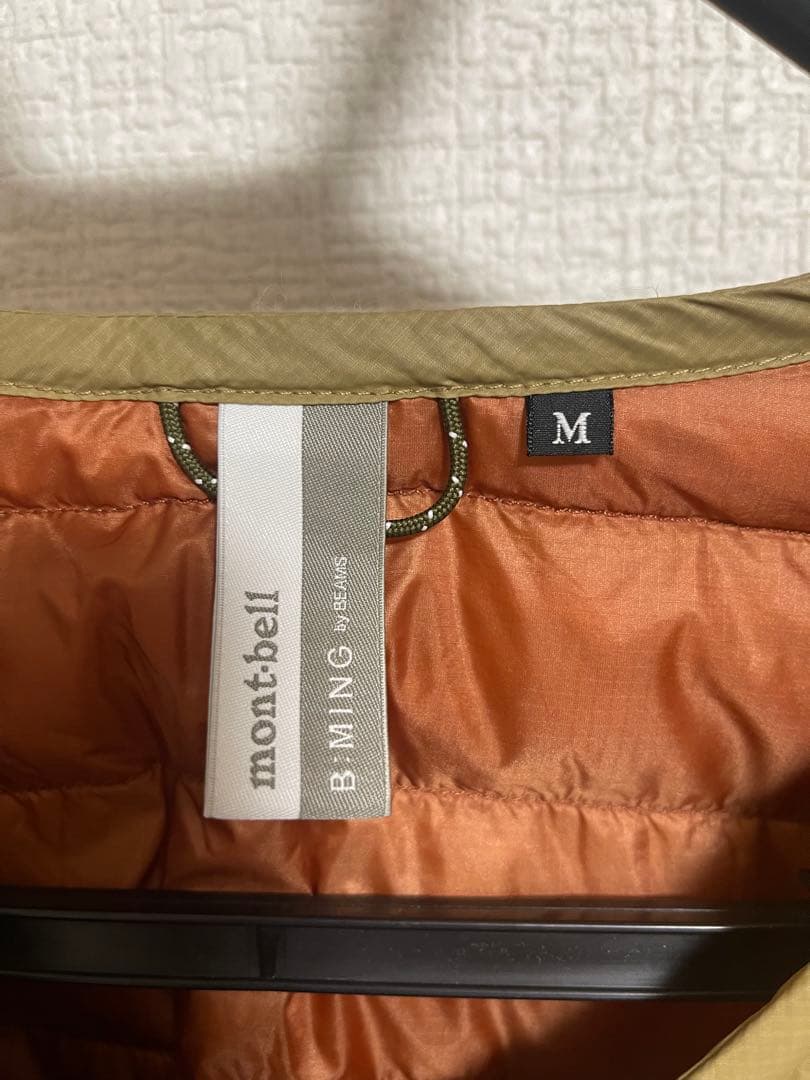 モンベル×ビームス　スペリオダウン　ラウンドネックジャケット　Mサイズ