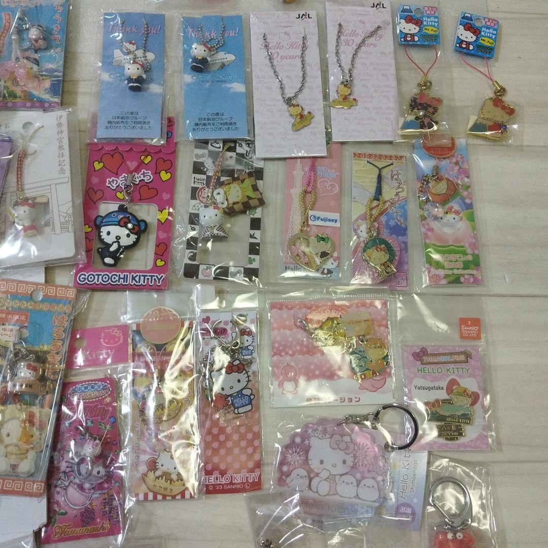 ご当地　キティ　根付　ファスナーマスコット