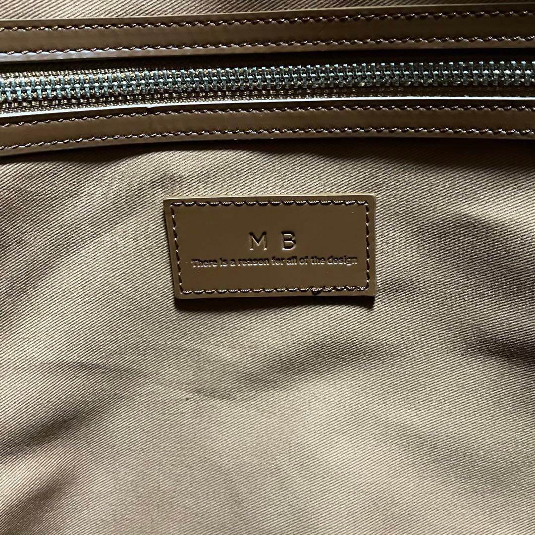 MBハイエンドトラベルバッグ　ボストンバッグ　旅行　レザー　ブラウン　2way