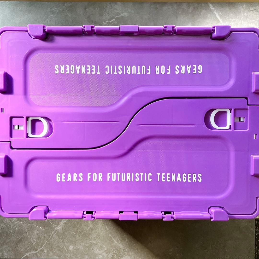 HUMAN MADE★CONTAINER★20L★コンテナBOX★紫★パープル