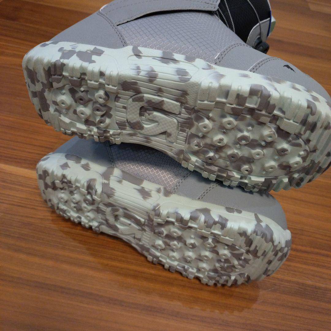 バートン 子ども用スノーボードブーツ グレー 24cm