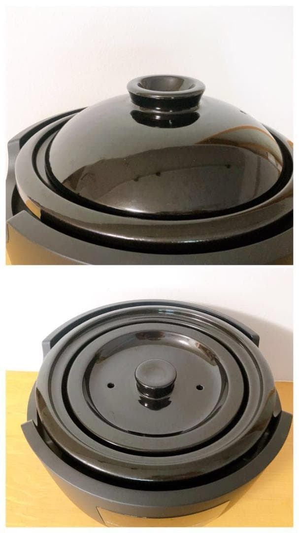 シロカ 長谷園 かまどさん電気 全自動炊飯土鍋 SR-E111 3合 伊賀焼