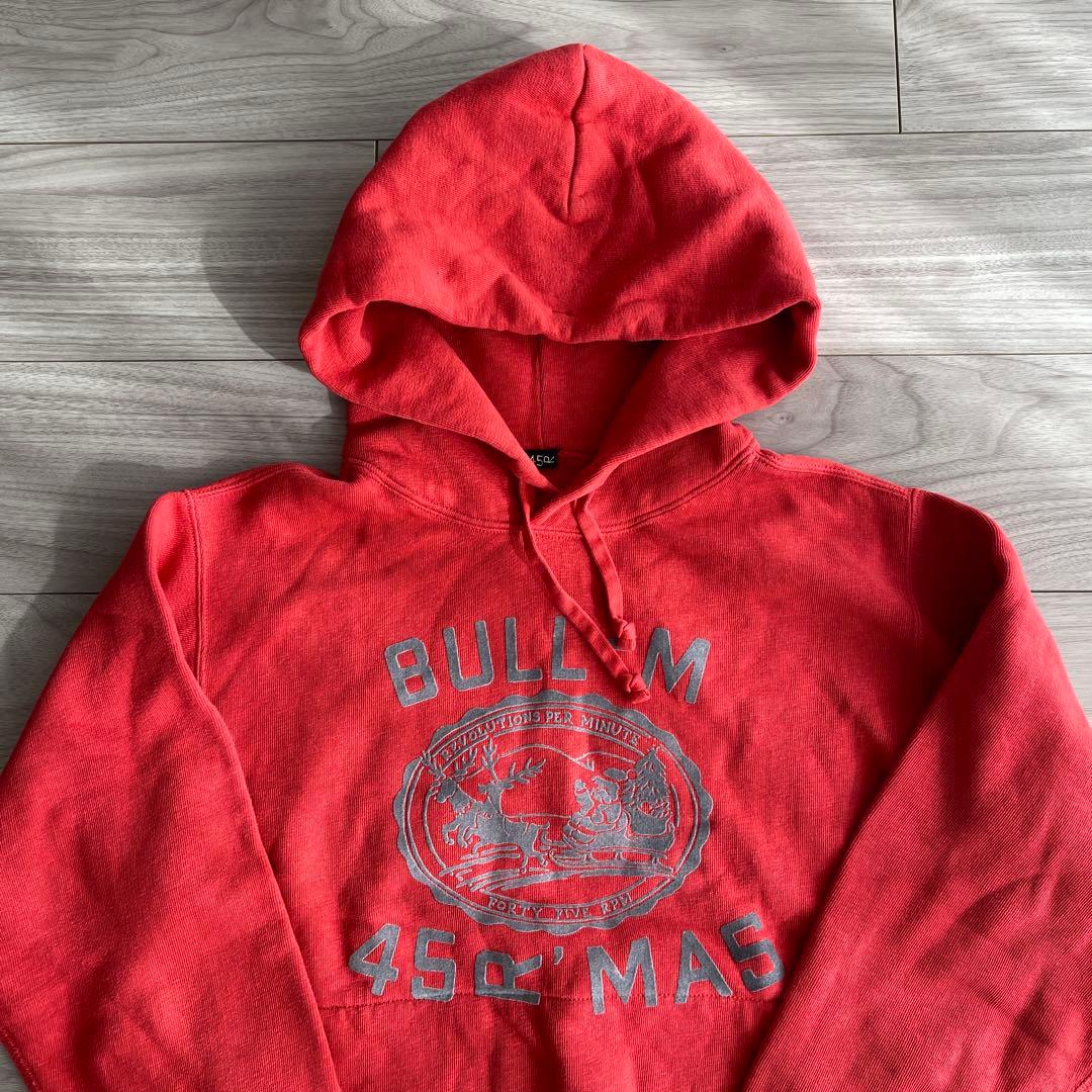 45R 裏毛の908ブルカレッジフーディ