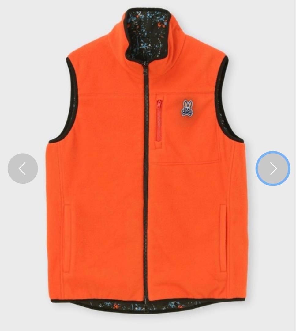 Psycho Bunnyのスプラッシュプリント リバーシブル ベスト