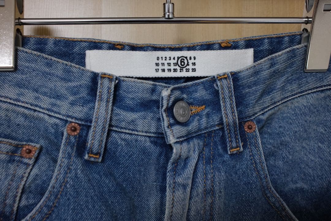 MM6 ストレートデニム