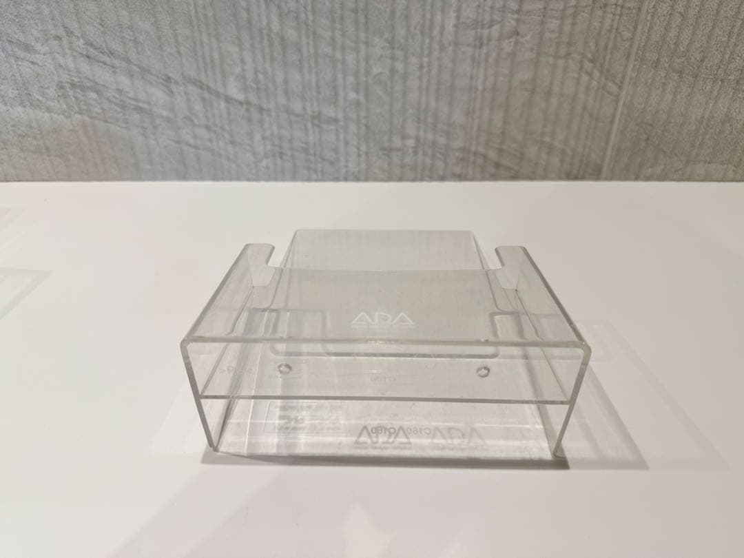 【非売希少品】 ADA 旧ロゴ 特約店 アクリル冊子入れ