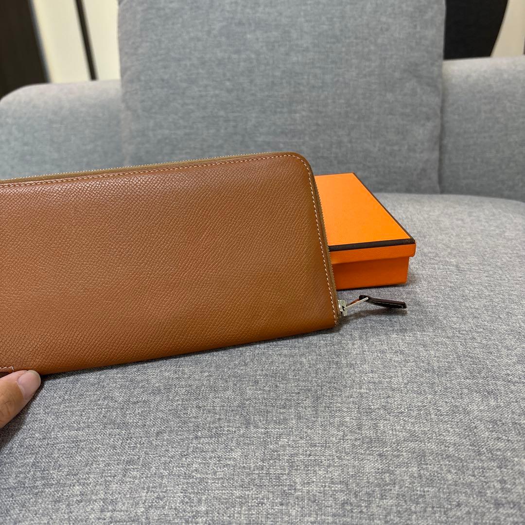 HERMES エルメス　アザップシルクイン長財布