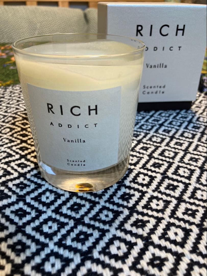 RICH ADDICTリッチアディクトVanilla ScentedCandle