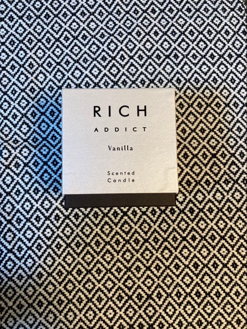 RICH ADDICTリッチアディクトVanilla ScentedCandle