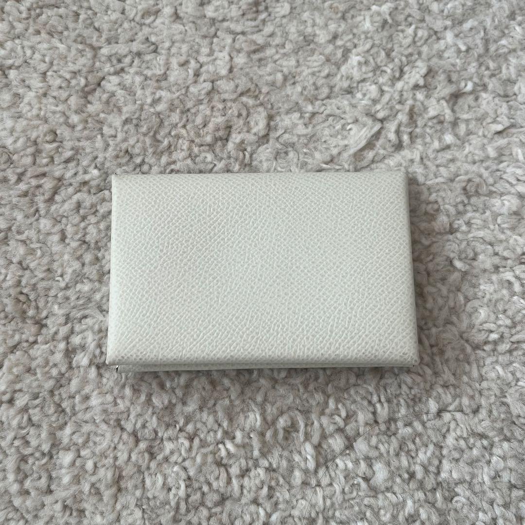 【美品】ボナベンチュラ　エルメス　ノブレッサフラップカードケース　名刺入れ