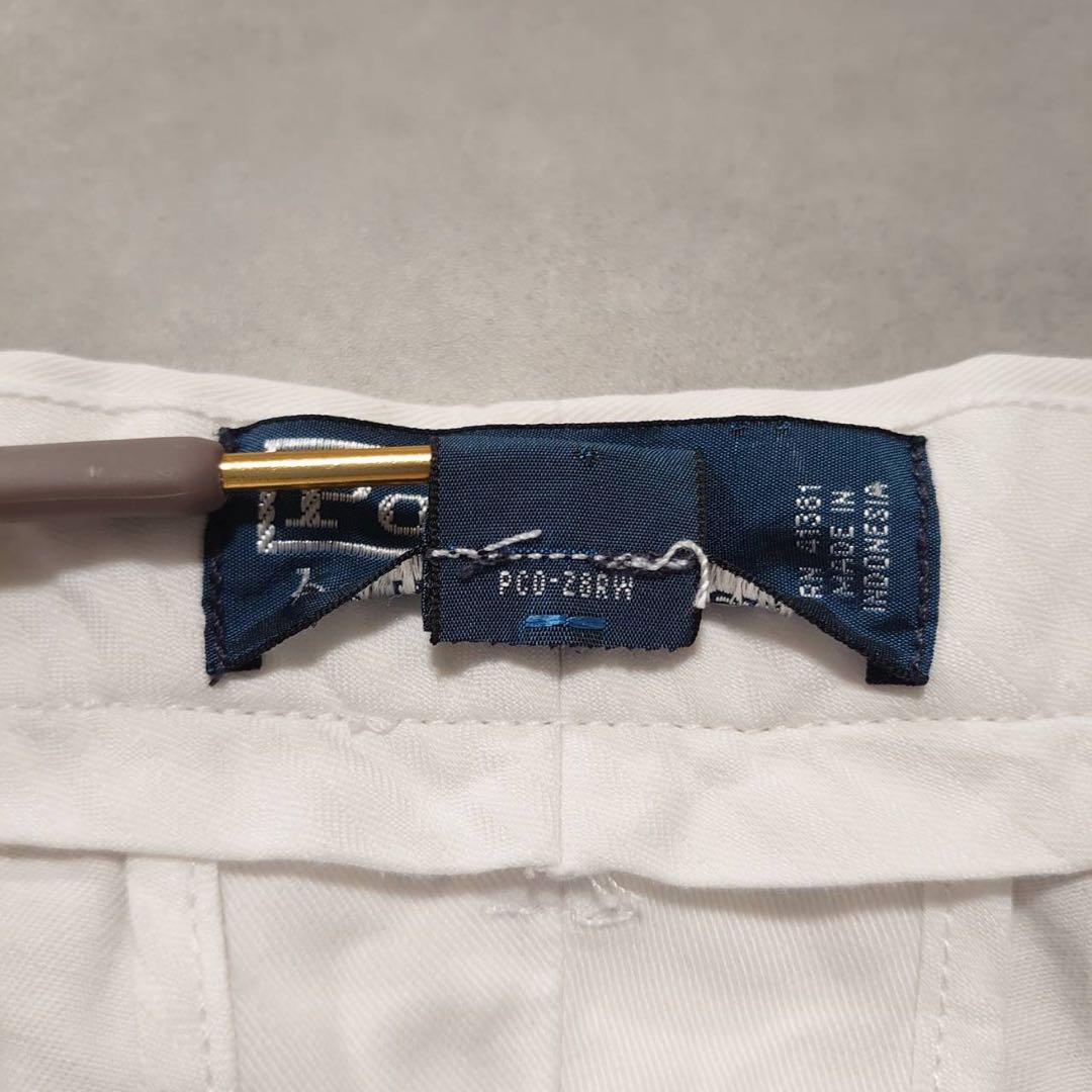 ポロチノPolo by Ralph Laurenツータックチノパンツ古着K276