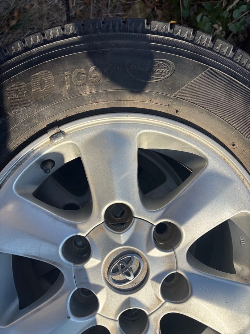 トヨタ 15インチ スタッドレスタイヤホイールセット ヨコハマ