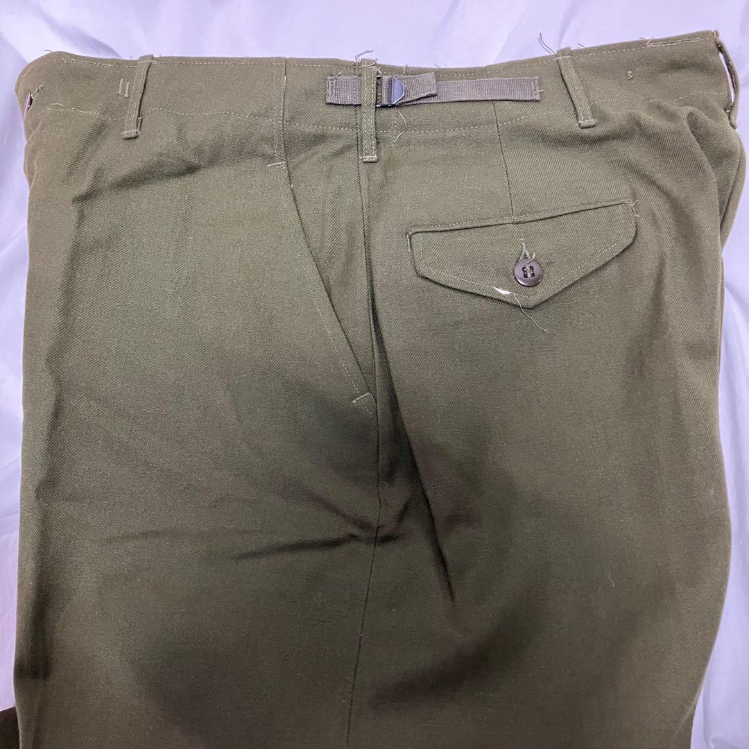 米軍 M 51 フィールドパンツ　ウールパンツ　dead stock 50's①
