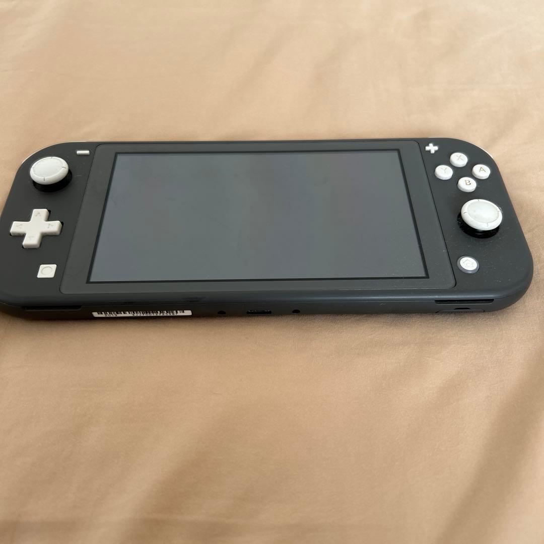 h*n様 Nintendo Switch Lite グレー 本体 美品