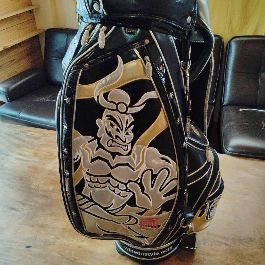 WIN WIN STYLE ゴルフバッグ 武士デザイン