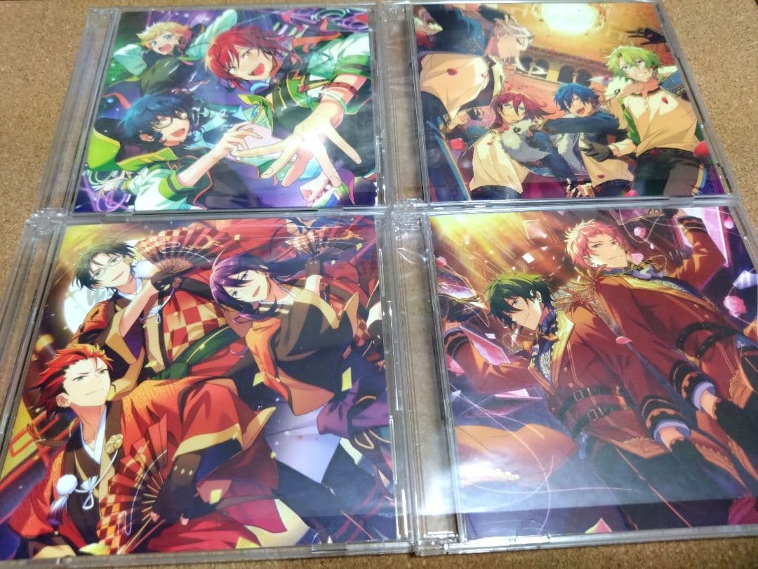 あんスタアルバム初回限定生産盤 UNDEAD Knights他 8枚＋缶バッジ