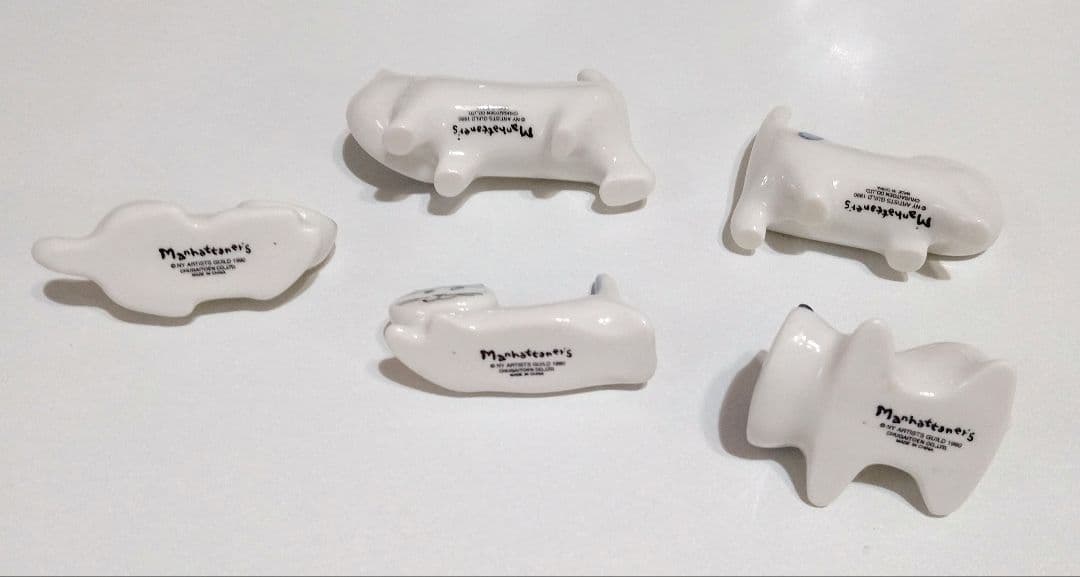 マンハッタナーズ　猫　箸置き