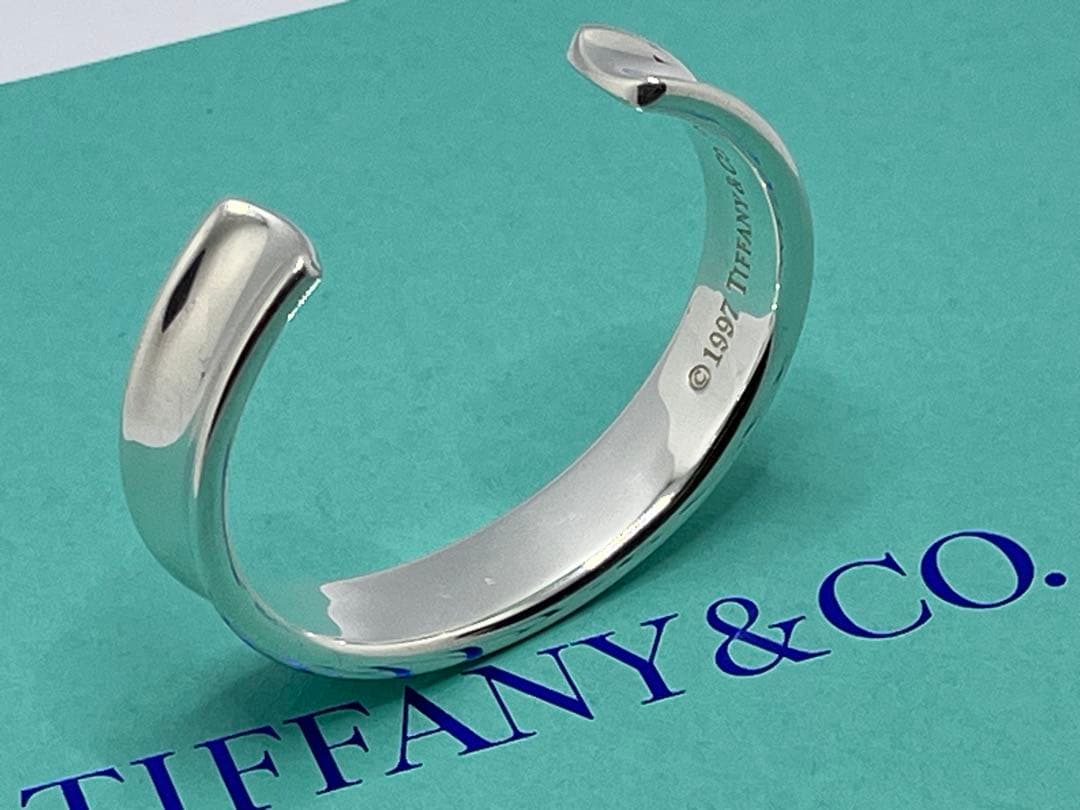 c485 美品　ティファニー　1837 バングル 925 ブレスレット　1997