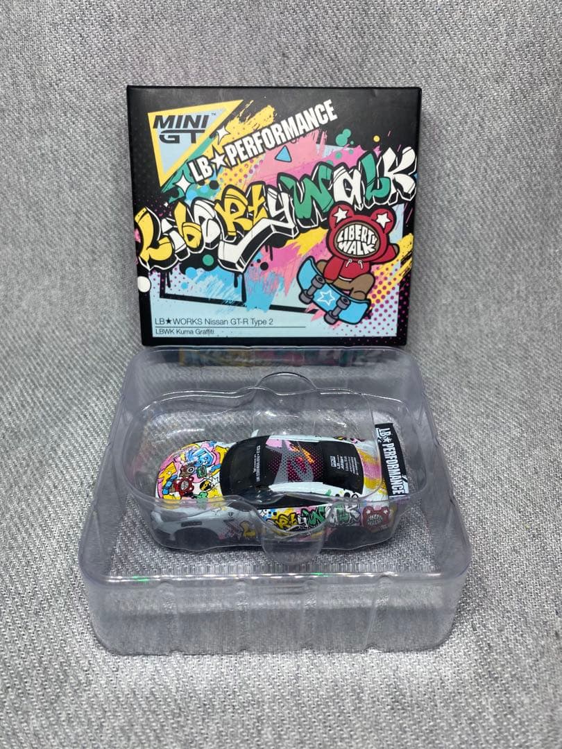 MINI GT 244 リバティーウォーク GT-R Kuma LBWK レア品