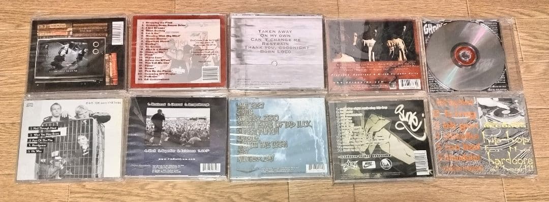 ラップコア ミクスチャー ニューメタル レアCD10枚セット Rapcore