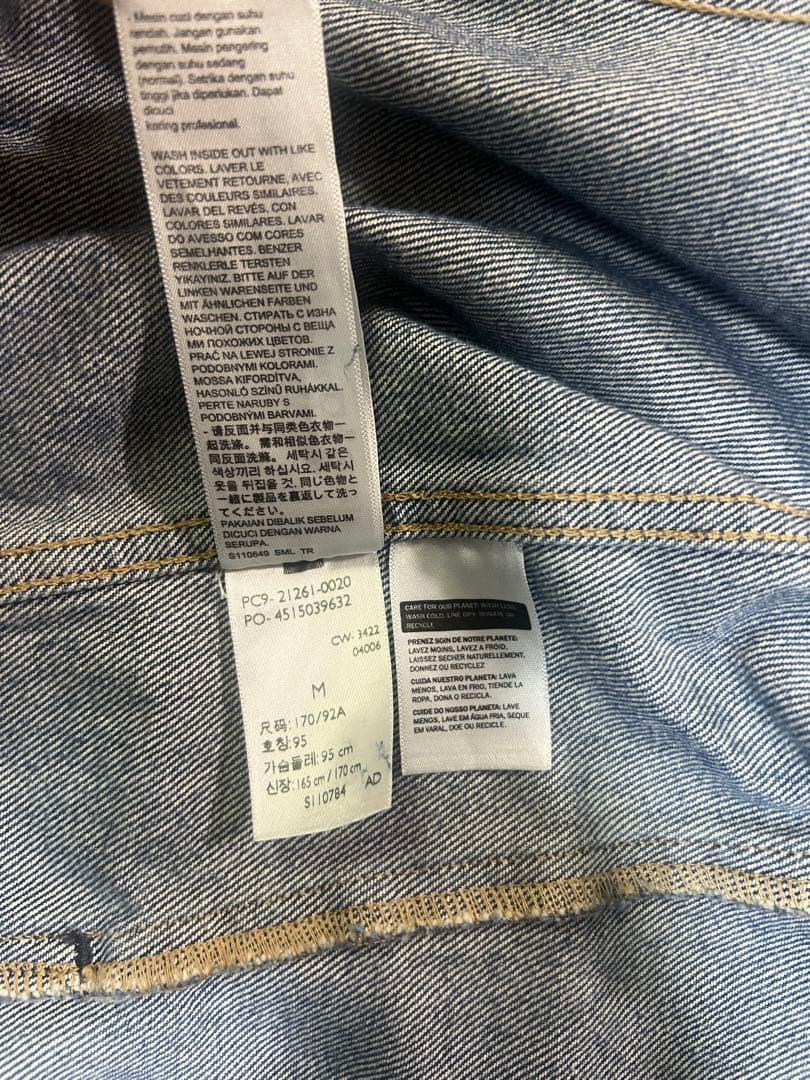 専用　 リーバイス　デニムジャケット M