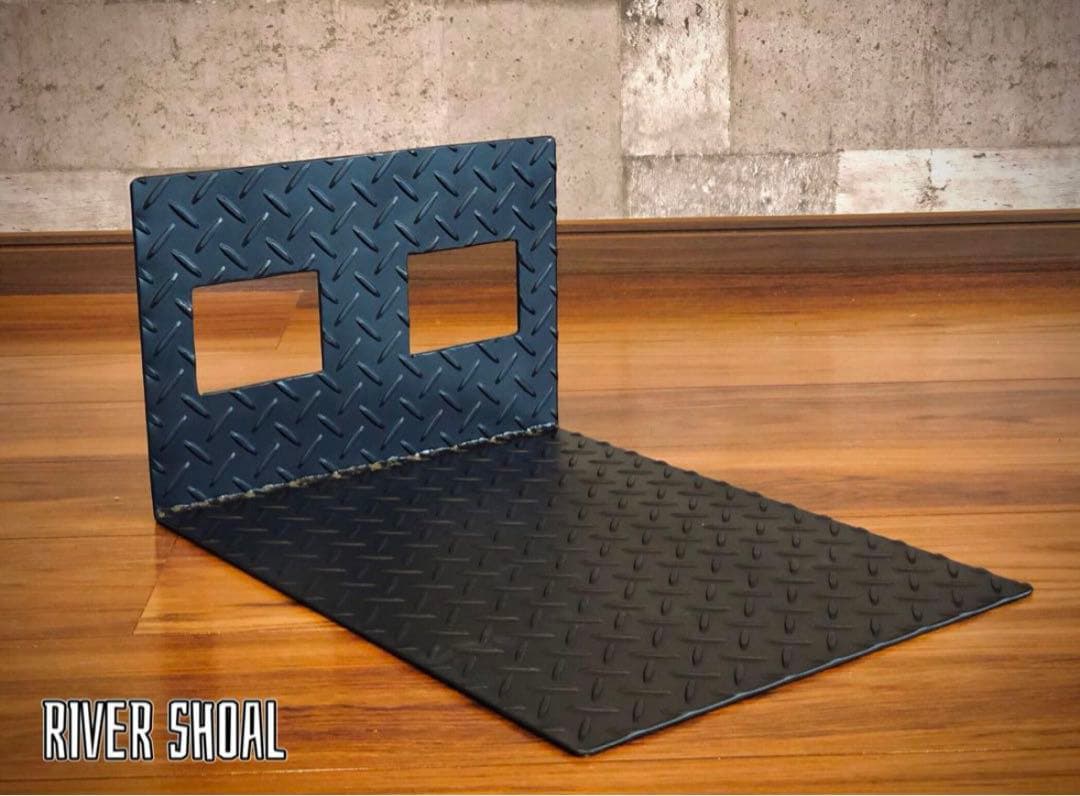 【受注生産】バイク用アンカープレート　盗難対策に　サイズ変更可能